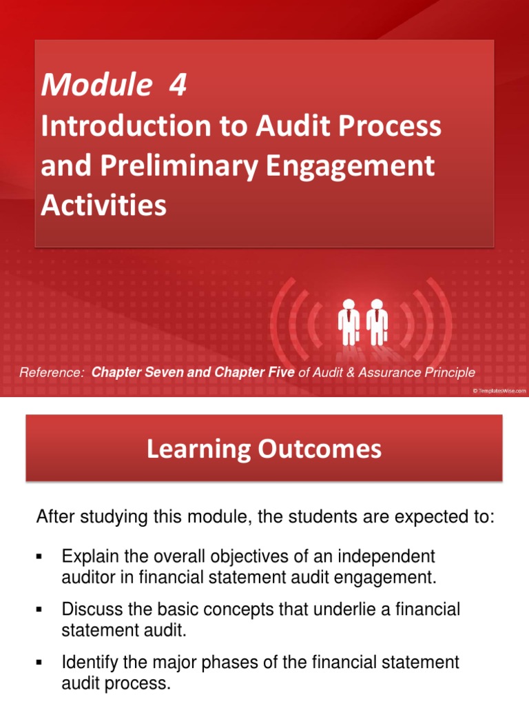 Module 4 Introduction To The Audit Process | PDF | Financial Audit | Audit