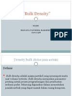 Bulk Density Uci