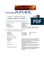 Product: Fiberflect™ Blanket: Material Safety Data Sheet