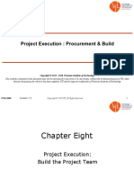 Project Execution: Procurement & Build: (Lesson 11)