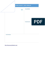 The Business Model Analyst - Excel Template: Key Partners Key Activities