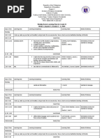 GRADE 11 Weekly Home Learning Plans