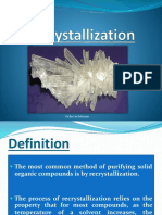 Recrystallization Process Explained