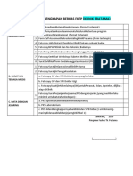 Checklist Kelengkapan Berkas FKTP Klinik Pratama