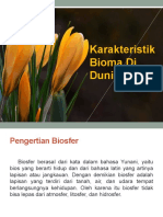 Karakteristik Bioma