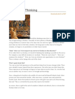 Possibility Thinking: Download Article As PDF