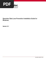 Symantec DLP 15.7 Install Guide Win