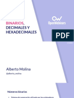 Binarios Decimales Hexadecimales PDF