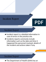M2 - Lesson 2 - Incident Report