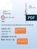 Q2. Given: True Track 180° Drift 8°R Compass Heading 195° Deviation - 2° Calculate The Variation. 80