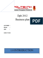 DPB 2012 Business Plan: Lecturer: Kelas: Sesi