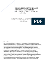 JC Multiple Idiopathic Cervical Root Resorption