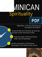 Lesson 1 Dominican Spirituality