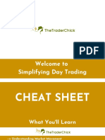 Simplifying Day Trading Cheat Sheet