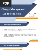 Change Management - An Introduction by Isha Natu