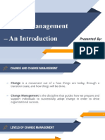 Change Management - An Introduction by Isha Natu