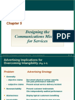 Designing The Communications Mix For Services