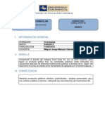 Silabo Corel Draw Basico PDF