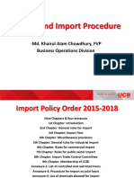 Export and Import Procedure PDF