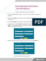Instructivo Cotizador Préstamos Fiduciarios Pub - VF