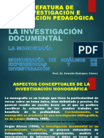 La Investigacion Documental Monografía