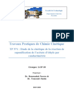 TP Chimie Cinétique LGP-18 2020 PDF