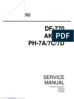 DF-770 AK-730 PH-7A/7C/7D: Service Manual