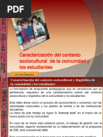 Caracterizacion Socio Cultural PDF