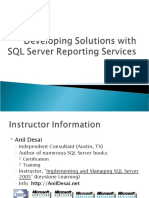SQL Reporting Services