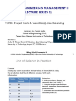 CE 352 Lecture 6-Week 8 Project Costs and Valuations