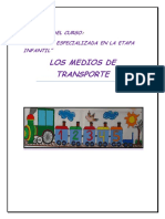 Proyecto Los Medios de Transporte PDF