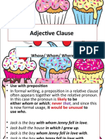 Adjective Clause Guide