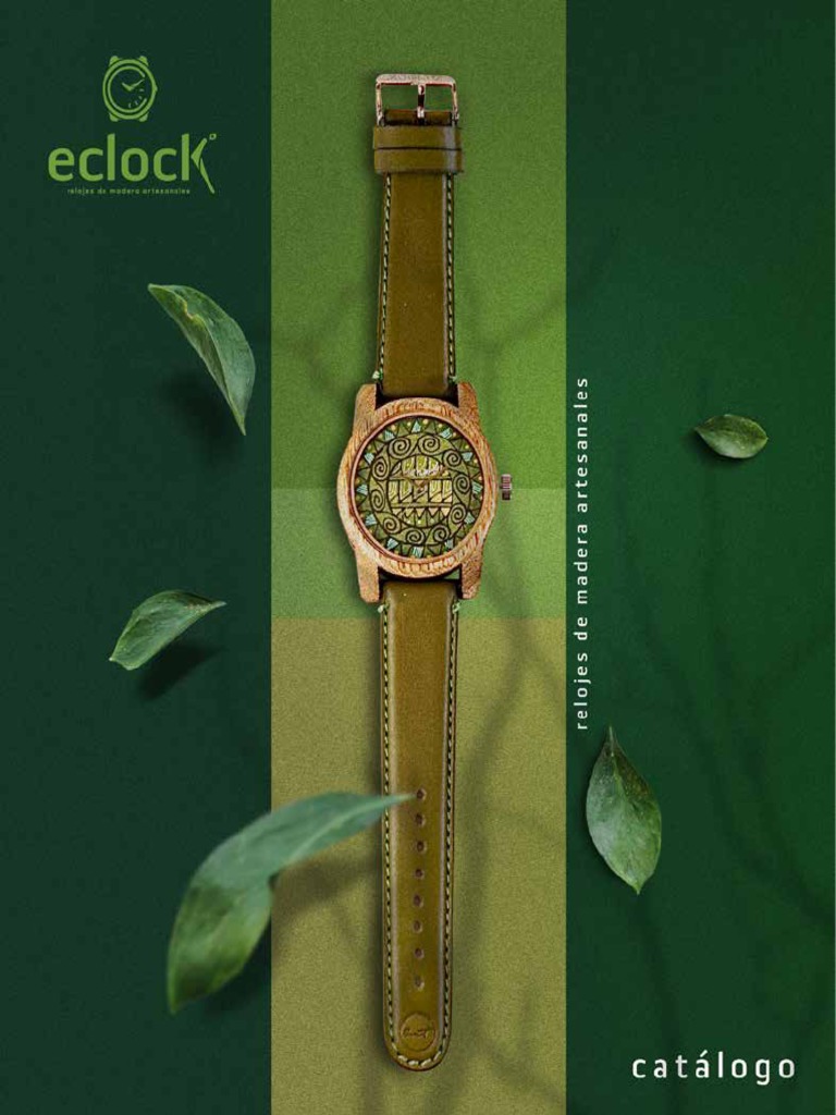 Relojes Eclock: Diseño Sustentable | PDF | Naturaleza