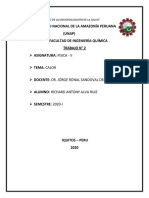 Trabajo 2 Fisica II Calor