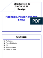 CMOS VLSI Design Introduction Packaging, Power and I/O