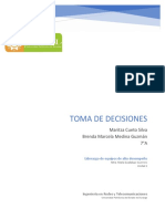 Toma de Decisiones