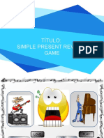 Título: Simple Present Review - Game