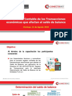 EXP Tratamiento Transacciones Que Afectan A Saldos de Balance (21.08.2020) JJulca