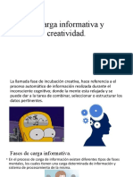 La carga informativa y creatividad. 2