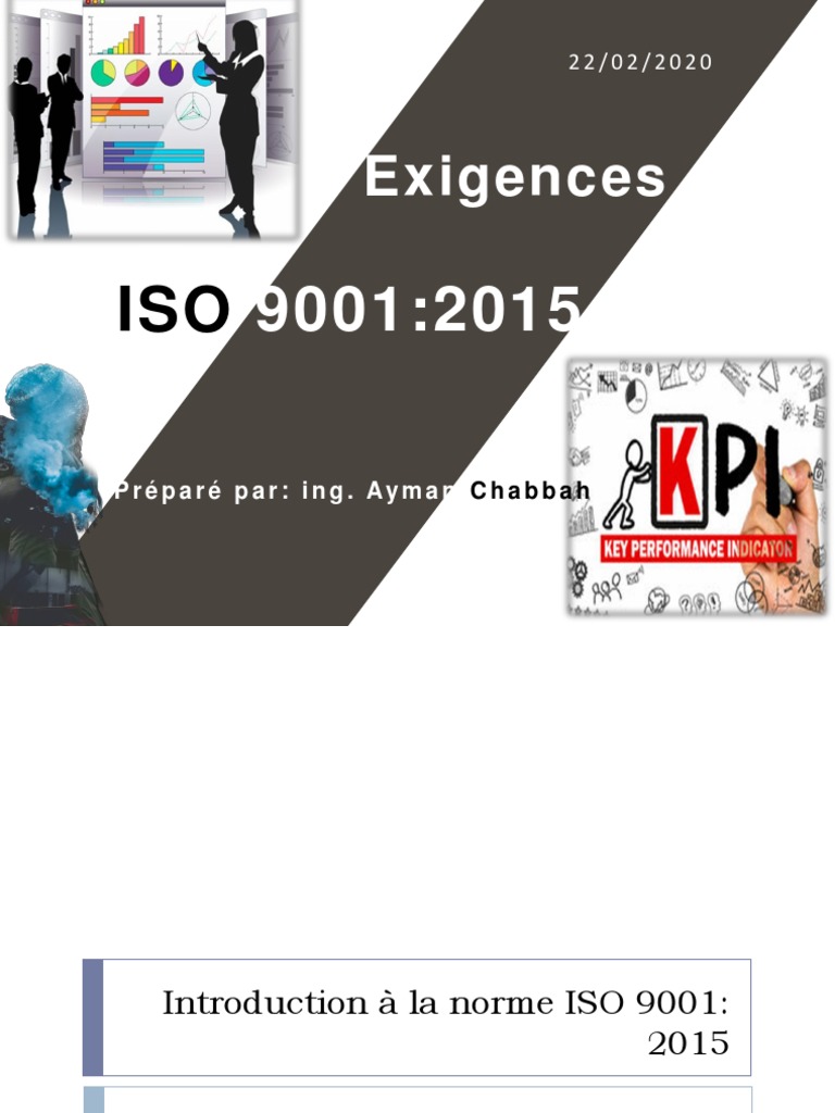Exigences de la norme ISO 9001:2015 | PDF | Système de management de la ...