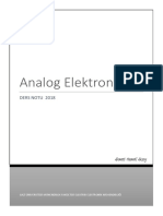 Analog Electronics Notes