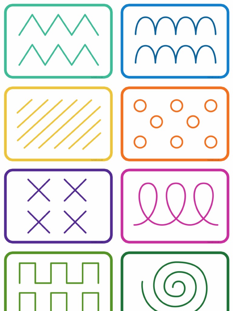 T T 252840 Mark Making Pattern Cards PDF | PDF
