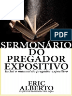 Eric Alberto - Sermonário Do Pregador Expositivo