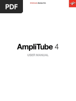 AmpliTube 4 User Manual