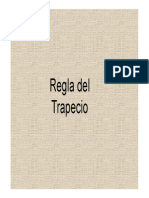 Regla del trapecio para aproximar integrales