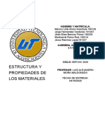 Estrucrura de Los Materiales