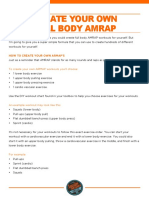 Create Your Own Amrap+