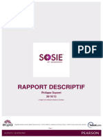 SOSIE2 Rapport Descriptif