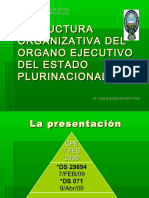 estructuraorganizativadelorganoejecutivodelestadoplurinacional-170511204939