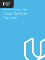 Cloud DevOps Nanodegree Program Syllabus PDF